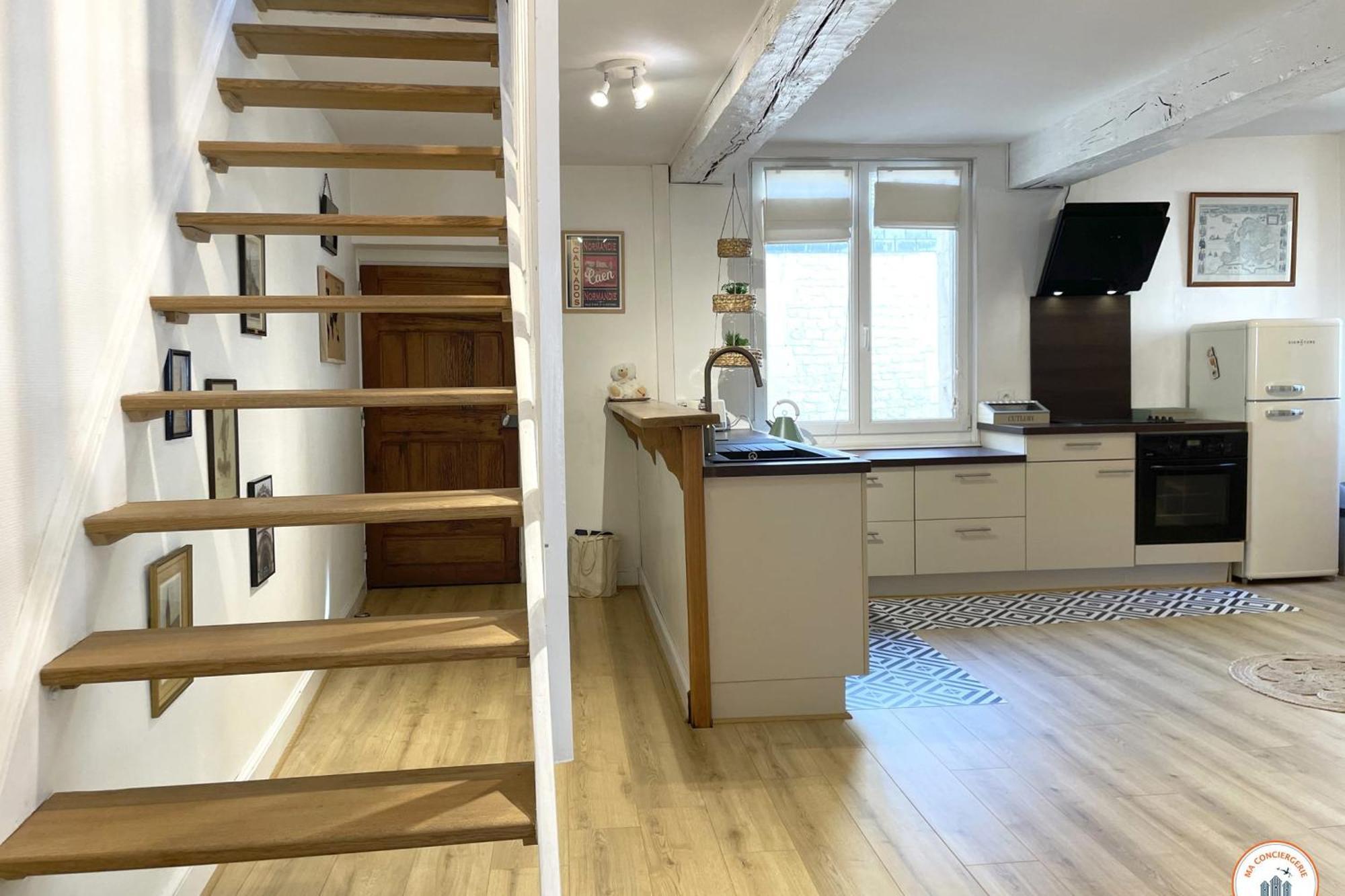Le St-Laurent - Magnifique Triplex - Calme Caen Exterior foto